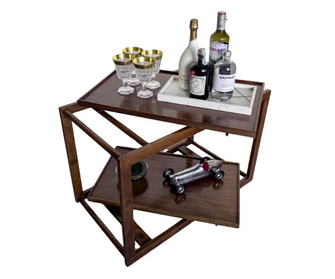 Vintage Bar Carts and Accessories